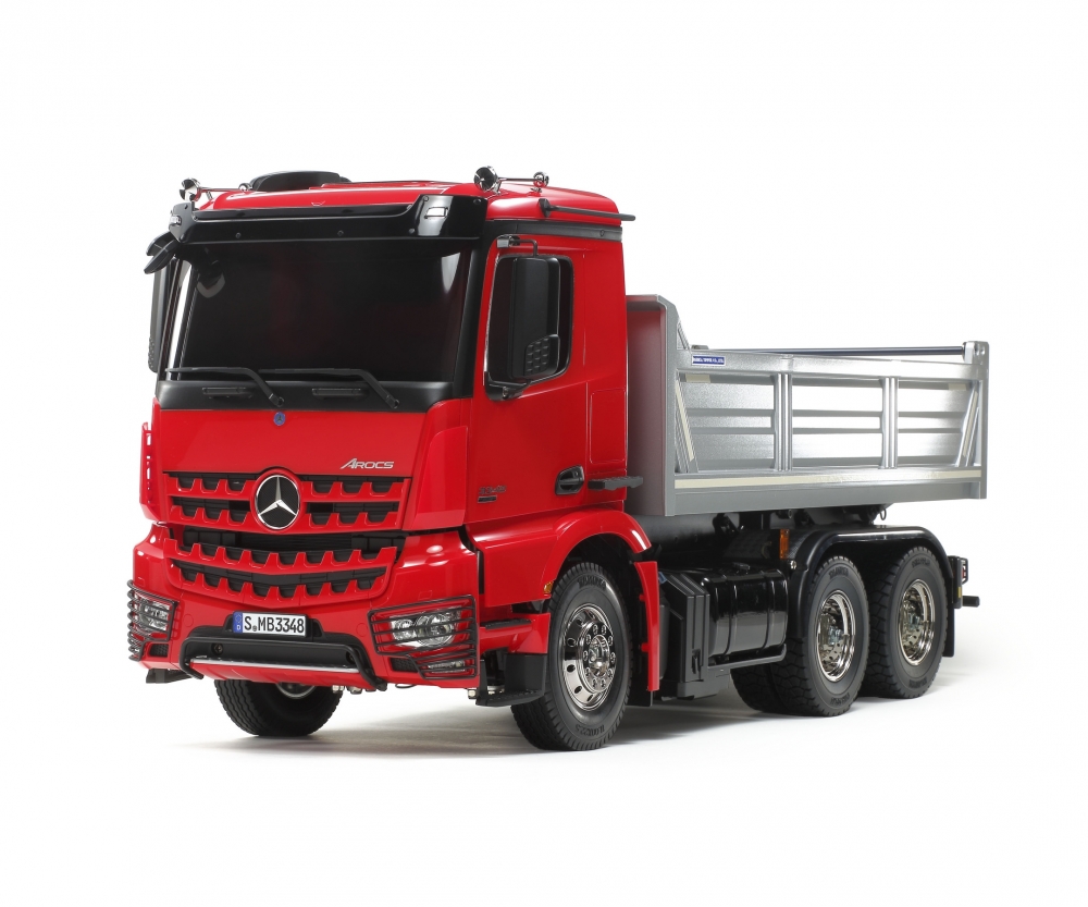 Tamiya_1:14_RC_MB_Arocs_3348_Rot/Silber_Kipper_300056361